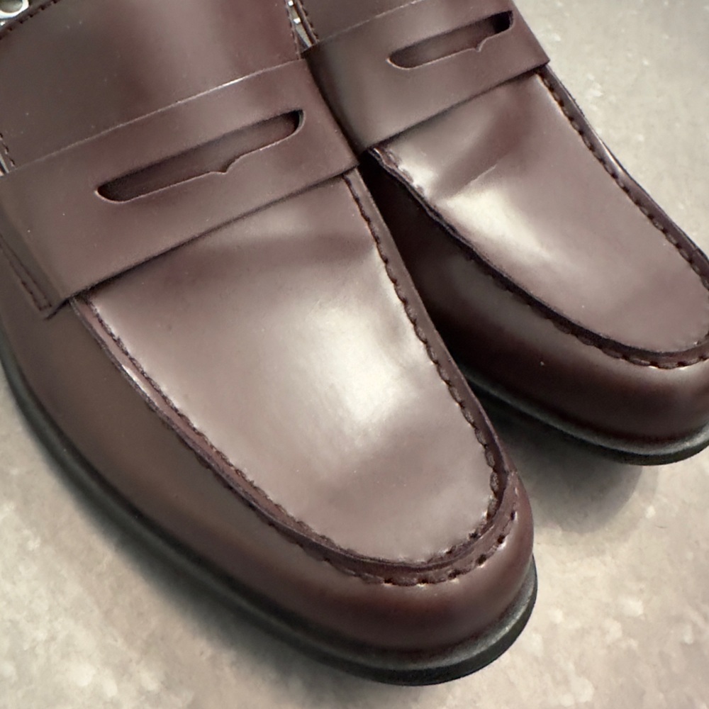 Calvin Klein Men's Crispo Slip-on Dress Loafer BORDEAUX - Picture 4 of 12